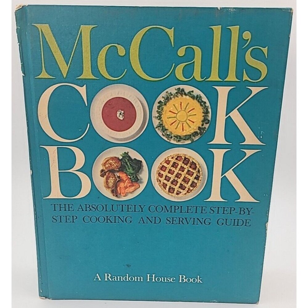McCall's Cookbook First Printing Random House 60s Era Cook Book Vintage